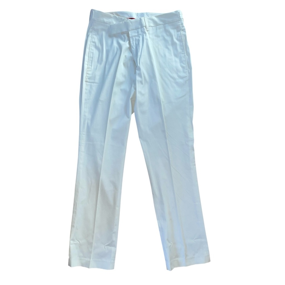 Ralph Lauren white straight leg women’s pants size medium/ 32R
